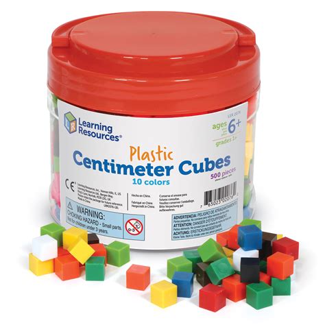 Learning Resources Centimeter Cubes Set