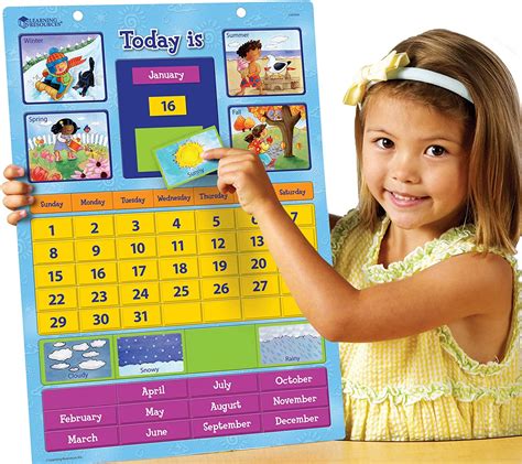 Learning Resources Learning Calendar RYSELTOYS