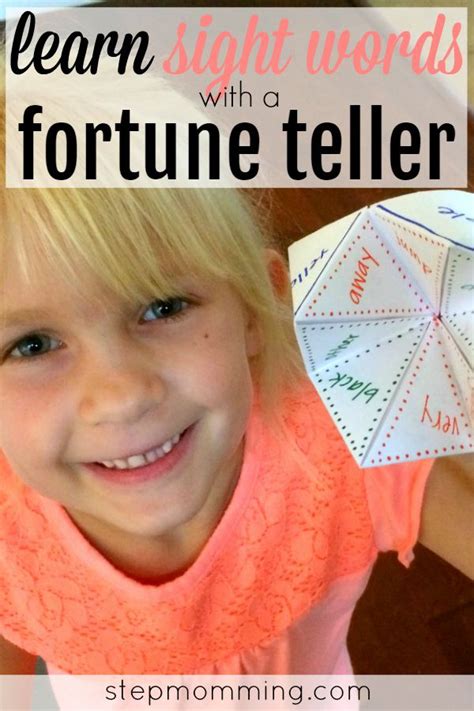 Learning Sight Words with a Cootie Catcher / Fortune …