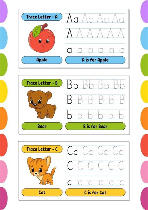 Learning To Write Letters For Kids