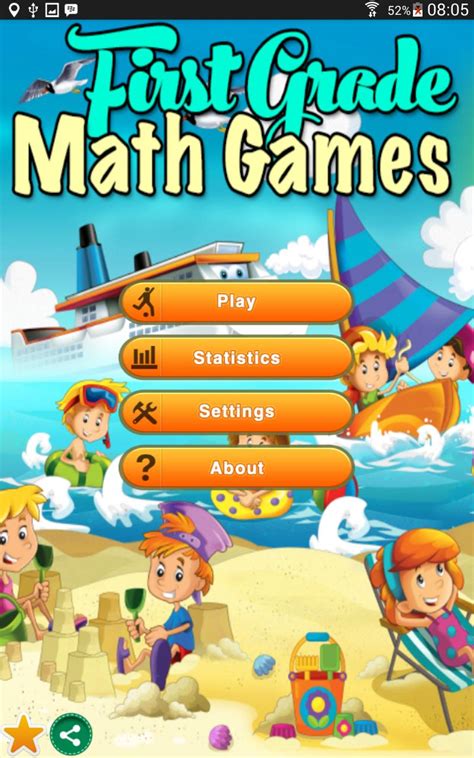 Learning games for 1st graders. FIRST GRADE LEARNING GAMES FEATURES: EDUCATIONAL GAMES FOR KIDS. - First Grade Learning Games is the perfect app for kids aged 6-8. - Our app combines fun and learning for an educational experience every 1st grader willl love! MATH LEARNING GAMES. • Advanced Counting - Skip count by 2's, 3's, 4's, 5's, 10's and more. 