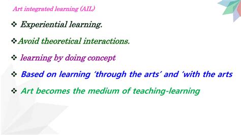 Learning objectives of art and craft.  Although teaching and learning in art will...