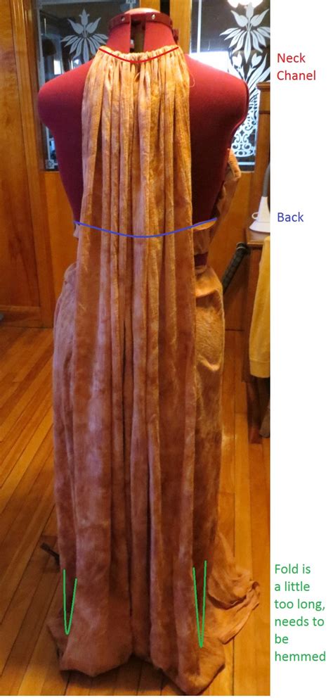 Learning to Sew Game of Thrones handmaiden dress tutorial
