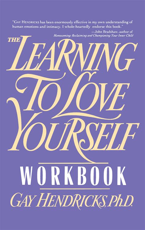Learning to love yourself book. In the revised edition of the classic Learning to Love Yourself, Wegscheider-Cruse explains that it is possible to create our own self-worth at any time in our lives, … 