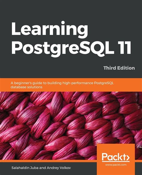 Full Download Learning Postgresql 11 A Beginners Guide To Building Highperformance Postgresql Database Solutions 3Rd Edition By Salahaldin Juba