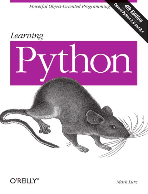 Read Learning Python By Mark Lutz