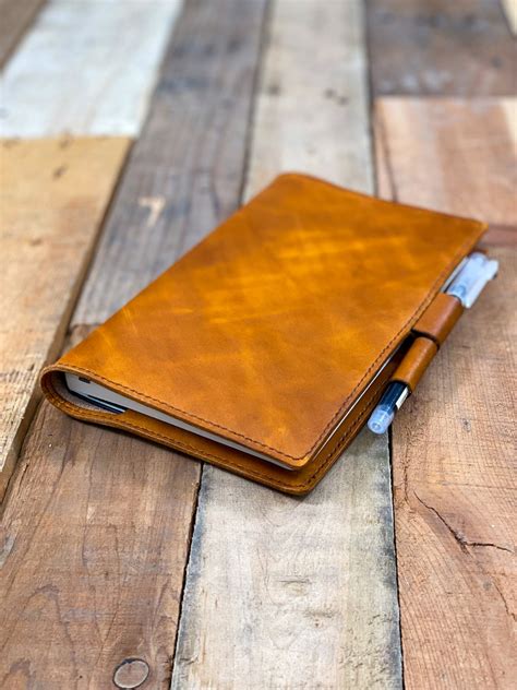 Leather Cover Notebook - Etsy