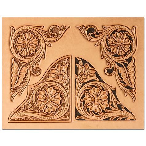 Leather Floral Pattern 1000 Free Patterns