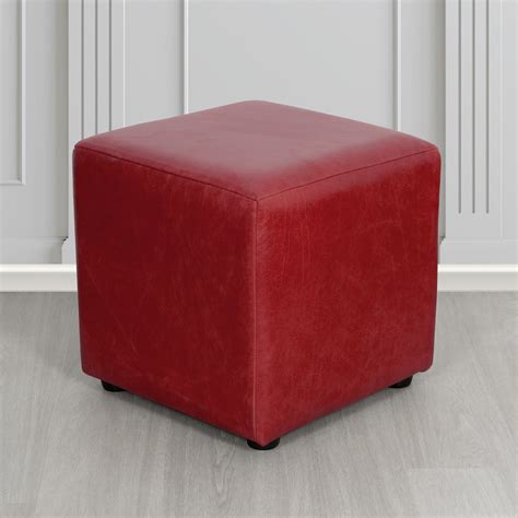 Leather Footstools Faux Leather Footstools Genuine Leather …