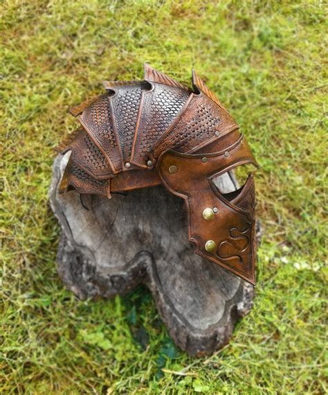 Leather Helmet - Etsy