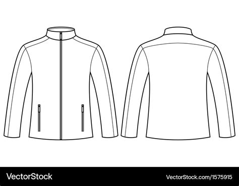 Leather Jacket Template