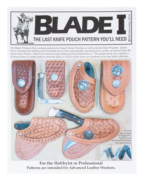 Leather Knife Sheath Patterns 1000 Free Patterns