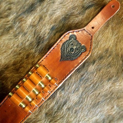 Leather Rifle Sling Template