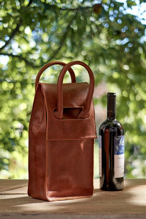 Leather Wine Bottle Carriers, Bags & Totes Wine Vine Imports