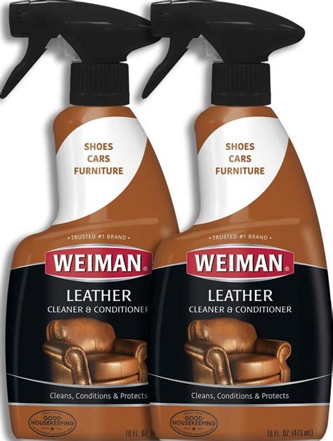 Leather cleaner for couch. Apr 8, 2023 · 03. Weiman Leather Cleaner and Conditioner. Weiman Leather Cleaner and Conditioner Spray restore suppleness and sheen to leather surfaces. This formula protects against UV rays and moisturizes with natural oils to maintain leather furniture, interiors of cars, purses and more looking like new. 