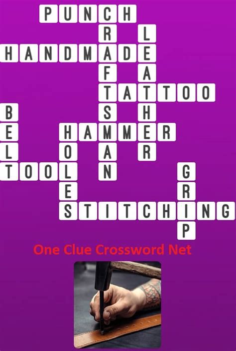 Leather punch crossword clue. The Crossword Solver found 30 answers to "Leather s worker's punch", 3 letters crossword clue. The Crossword Solver finds answers to classic crosswords and cryptic crossword puzzles. Enter the length or pattern for better results. Click the answer to find similar crossword clues. 