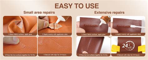 Leather repair glue.  But what&rsquo;s the best glue for bonding leather to fabric? Product ...