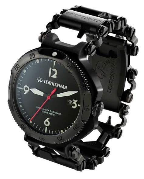 Leatherman Tread Watch With Tool Bracelet aBlogtoWatch