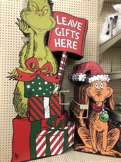 Leave gifts here grinch sign. Things To Know About Leave gifts here grinch sign. 