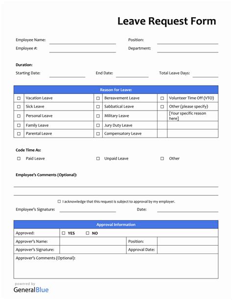 Leave request form template word.  To stop; cease.  Leave is interchangeab...