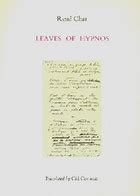 Read Leaves Of Hypnos By Ren Char
