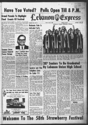 Lebanon express newspaper.  13, 1985- Vol.  In 1897 it combined with the Leba...