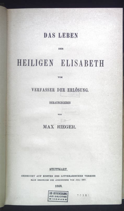 Leben der heiligen elisabeth, vom verfasser der erlösung. - Vocabulario de las obras de don luis de góngora y argote.