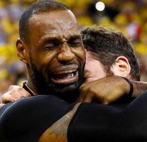 Lebron james cry meme. The 38-year-old James, as unbelievable as it may be, will play out his sixth year in L.A. as the league's elder statesman, a fact the four-time NBA champion appeared shocked to learn on Thursday. 