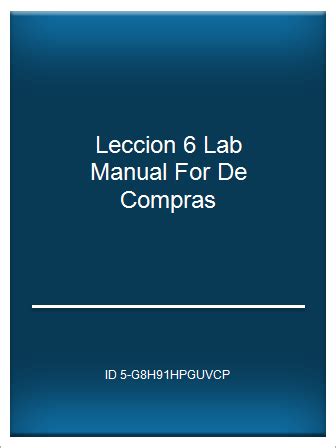 Leccion 6 lab manual for panorama. - Cult around the corner a handbook on dealing with other peoples religions.