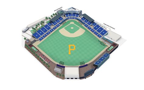 Seating Overview. Situated in Bradenton, FL, LECOM Park is a well-known baseball venue. LECOM Park can accommodate around 8,500 attendees. When looking at tickets, fans can choose between six main ticket options: Baseline Box. Boardwalk BBQ Area. Infield Reserve and Box. Left Field Bleachers.