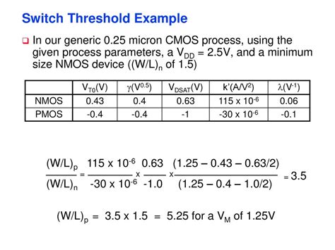 Lecture 05 Static Behaviour Of Cmos Inverter Ppt Download