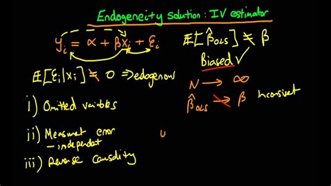 Lecture 15. Endogeneity & Instrumental Variable Estimation