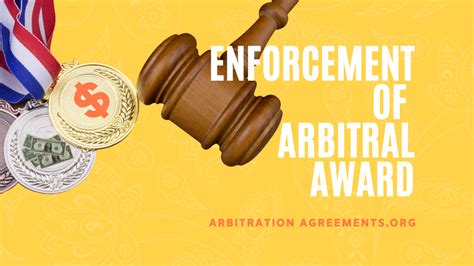 Lecture 7 Enforcement of Awards