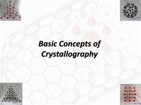 Lecture Crystallography - University of Notre Dame