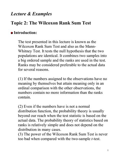 Lecture Examples