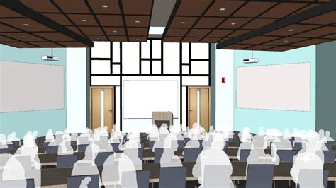 Lecture Hall 3D Warehouse