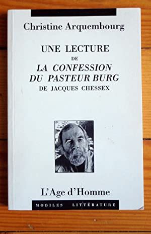 Lecture de la confession du pasteur burg de jacques chessex. - Operating systems practice student manual 1 edition.
