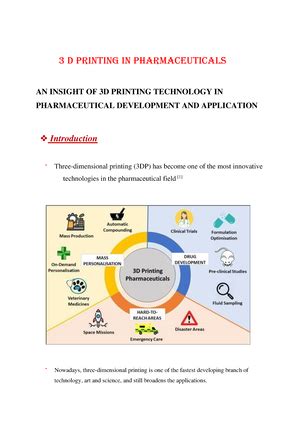 Lecture notes 1-5 - Industrial Pharmacy I - StuDocu