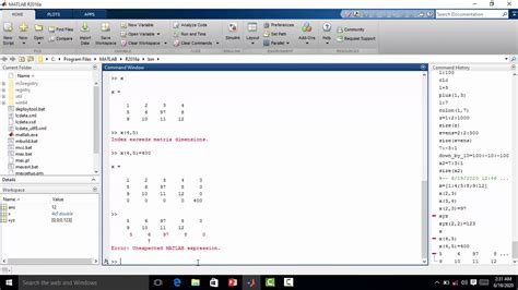 Lecuture 9 Accessing Parts of Matrix in Matlab YouTube