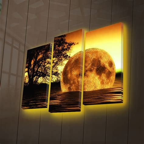 Led Lighted Canvas Wall Art - Wayfair