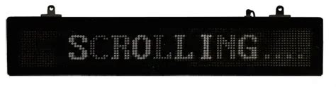 Led Scrolling Message Sign Manual