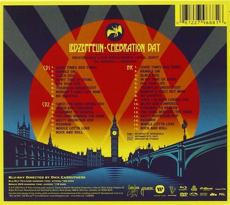 Led Zeppelin - Celebration Day: Deluxe Blu-ray/CD/DVD Edition