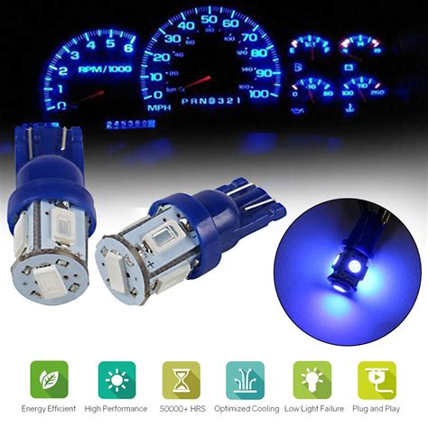 40 Pieces T5 T10 LED Bulbs Dash Lights with Twist Socket Instrument Dashboard Light LED Bulbs for Interior Car Lights Dashboard Instrument Panel Gauge Cluster Indicator Map Dome Light dummy AUXLIGHT White T5 37 74 2721 PC74 PC37 LED Bulb, 3030 Chips Super Bright 12 Volt Replacements, Interior Dome Map Dashboard Indicator Instrument Panel Gauge .... 