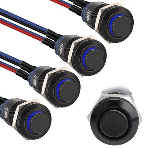 Led push button switch.  One of many items available from our Motor Vehicle Our Push ...
