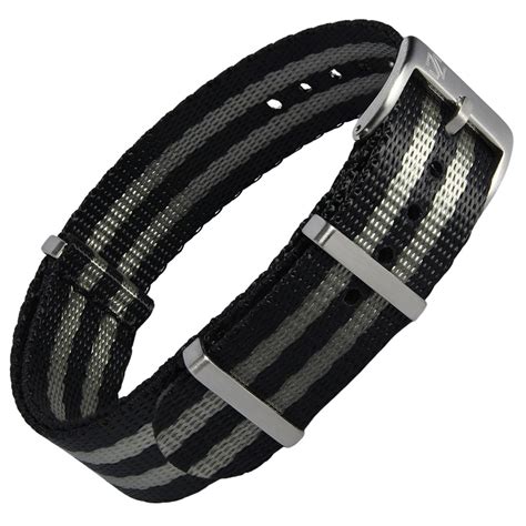 Leder nato strap 20mm.  Originally used with a Spirit 37mm watch.  For dai...