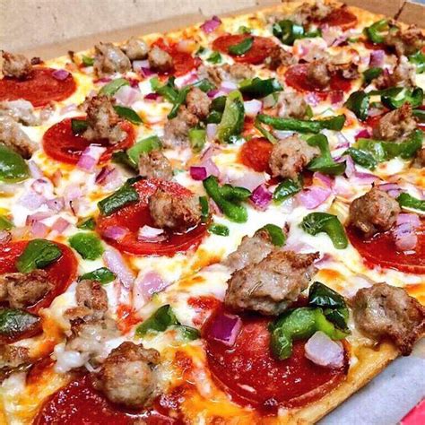 Ledo pizza clarksville md. Ledo Deluxe Pizza 8in. 16.49, 14in. 25.93, 18in. 36.43. Pepperoni, sausage, mushrooms, onions, green peppers, hamburger, and your choice of regular or pre-cooked bacon. – Each LEDO Pizza is made with fresh handmade pizza dough, topped with the same high-quality cheese and our signature sweet LEDO pizza sauce. 