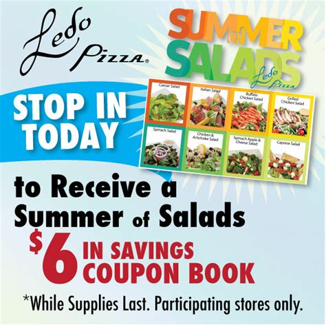 Ledos coupon. 25% OFF Ledo Pizza Coupon, Promo Code & Coupon Code for May 2024 All Free Ledo Pizza Discount Codes & Offers - Up To 25% OFF in May 2024. Ledo Pizza sells top-notch products. We have a wide selection of items available, and we are committed to providing the highest quality products at affordable prices. 