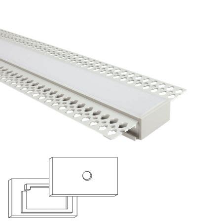 Ledprofiel breed voor 1,5 meter ledstrip - Voor platte ondergrond ...