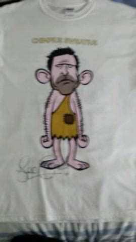 Lee evans signed chimpius sweatius tshirt #1411051013