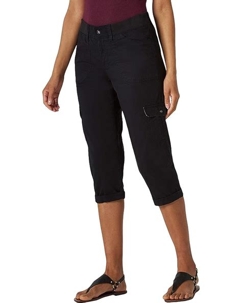Lee women's relaxed-fit austyn knit-waist cargo capri pant. Things To Know About Lee women's relaxed-fit austyn knit-waist cargo capri pant. 